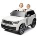 Licensed Land Rover Electric Car for Kids Ride on Car for 24V 2-Seater w/Parent Remote Control Kids Car with Spring Suspension LED Headlight Music Player & Horn Ride on Toys for Kids