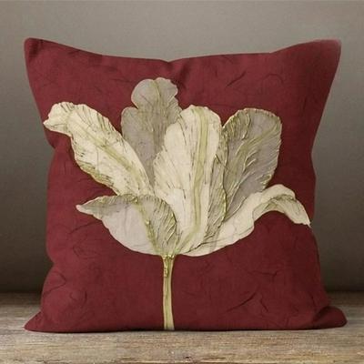 Floral Double Side Pillow Cover 1PC Soft Decorative Square Cushion Case Pillowcase for Bedroom Livingroom Sofa Couch Chair