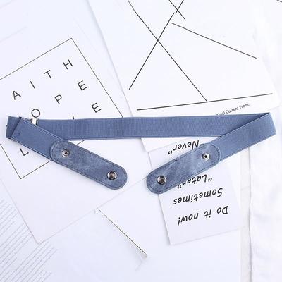 Perforated Free Belt With No Marks, Women'S Summer Jeans Are Versatile, Elastic And Decorative, Invisible Women'S Waist