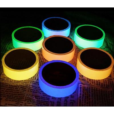 Glow In The Dark Self-adhesive Tape Light Safe Luminous Tape Sticker 1m X 3cm Waterproof Removable Durable Wearable Stable Safety