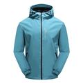 mens waterproof rain jacket gorpcore outdoor lightweight shell raincoat packable zip up hooded hiking running trench coat blue
