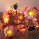 3M 20 LED Flower String Lights Frangipani Light for Home Decoration Fairy Light Garland Wreath Outdoor Wedding Party Decorting Lamp