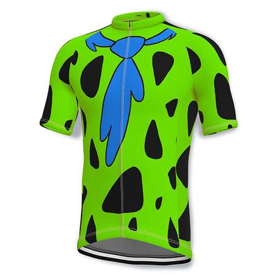 Men's Cycling Jersey Short Sleeve Bike Jersey Top with 3 Rear Pockets Mountain Bike MTB Road Bike Cycling Breathable Quick Dry Moisture Wicking Soft Yellow Blue Orange Graphic Polyester Sports