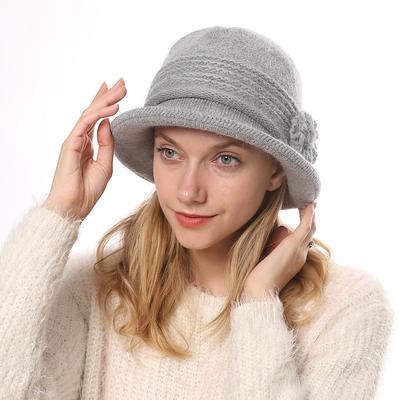 Women's Slouchy Beanie Hat Warm Winter Hat Daily Holiday Solid / Plain Color Knit Casual Casual / Daily 1 pcs