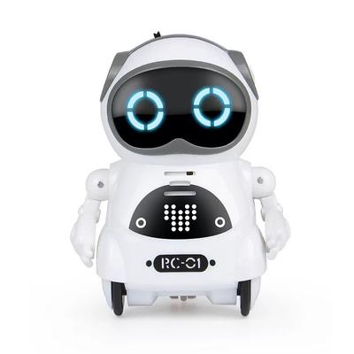 Pocket RC Robot Talking Interactive Dialogue Voice Recognition Record Singing Dancing Telling Story Mini RC Robot Toys Gift