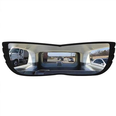 StarFire 1pc Car Wide Angle Rearview Mirror Curved Interior Large Field Of View Inside Mirror Blind Area Auxiliary Mirror