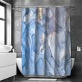 Shower Curtain with Hooks,Marble Pattern Abstract Art Fabric Home Decoration Bathroom Waterproof Shower Curtain with Hook Luxury Modern