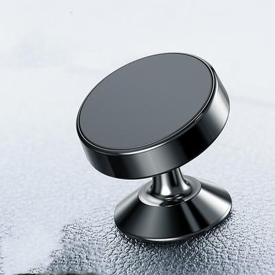 2pcs Magnetic Car Phone Holder Magnet Mount Mobile Cell Phone Stand GPS Support Strong Adsorbtion Stable Metal Material