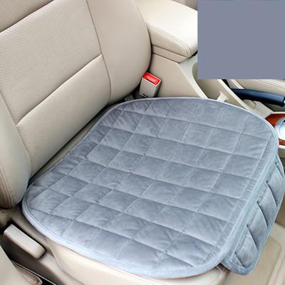 Plush Plaid Thicken Warm Car Seat Cushion Pad Car Seat Protector Car Front Rear Seat Covers For Car SUV Truck Car Accessories