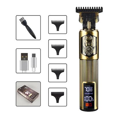 T9 USB Electric Hair Cutting Machine Professional Man Shaver Trimmer New Rechargeable Beard Trimmer Barber Hair Cutting Tools