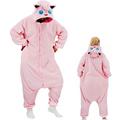 Kid's Adults' Kigurumi Pajamas Nightwear Onesie Pajamas Animal Clown Animal Onesie Pajamas Cute Flannel Cosplay For Men and Women Boys and Girls Christmas Animal Sleepwear Cartoon