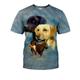 Animal Dog Dachshund T-shirt Anime Graphic T-shirt For Couple's Men's Women's Adults' 3D Print Casual Daily