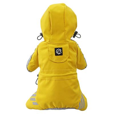 Dog Rain Coat Rain Jacket Fashion Reflective Waterproof Sports Outdoors Safety Beach Pool Dog Clothing for Husky Golden Retriever Bichon Frise Pomeranian Small