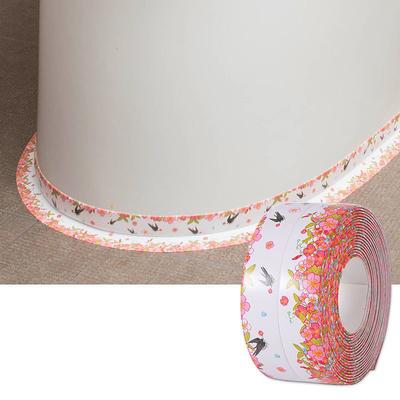 1roll Waterproof Mildew-proof Toilet Caulk Strip, Bathroom Self-adhesive Sealing Tape, Bathroom Waterproof Tape To Prevent Moisture And Mold, Beautiful Seam Stickers On The Edge Of The Bathroom Toilet