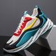 Men's Sneakers Running Shoes Blade Type Non-slip Cushioning Breathable Light Soft Running Road Running Rubber Knit Spring Fall Blue Orange Green Grey