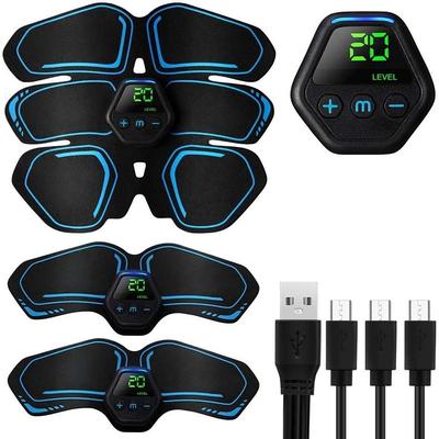 USB Abs Stimulator Muscle Toner Women Men Arms Legs Shaper Trainer Toner Abdominal Training Belt