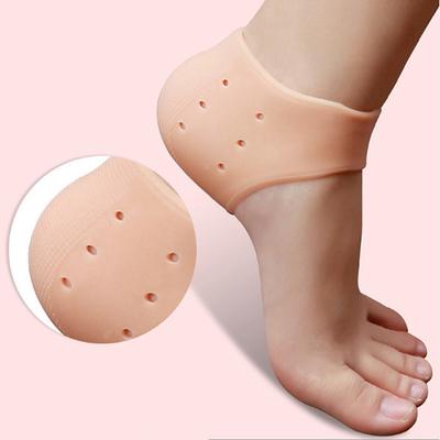 4pcs/set Heel Cups Gel Protectors, Support For Achilles Tendonitis Bone Spur Aching, Feet Relieve Pain For Man And Women