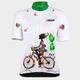 21Grams Women's Short Sleeve Cycling Jersey Summer Floral Botanical Funny Bike Jersey Breathable Anatomic Design Ultraviolet Resistant Quick Dry Back Pocket Sports Patterned Purple Green Mint Green