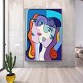Handpainted Abstract Figurative Painting on Canvas Picasso Wall Art UnFramed Picasso Painted Reproduction on Canvas Home Living Room Decor No Frame