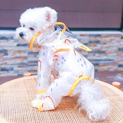 Dog Cat Rain Coat Raincoat Rain Jacket Waterproof Dog Clothing