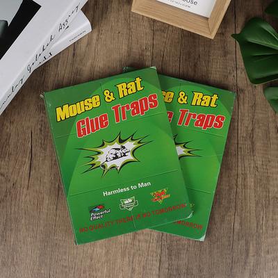 5pcs Sticky Mouse Board Sticky Rat Stickers Sticky Mouse Stickers Sticky Mouse Stickers Rat Traps For Household Use Rat Traps Sticky Mouse Stickers