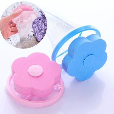 Reusable Mesh Bag Pouch Catch Lint Washing Machine Laundry Ball Floating Pet Fur Lint Hair Catcher Clothes Cleaning Hair Removal