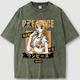 One Piece Nami T-shirt Oversized Acid Washed Tee Punk Gothic T-shirt Retro Vinatge Street Style Hip Hop Unisex Adults Kids