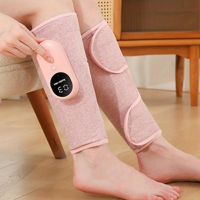 Electric Leg Massager Cordless Air Pressure Massager Rechargeable Calf Airbag Massage Holiday Gift For Parents for Male Female Calf Vibration Muscle Relaxation Heating Varicose Veins