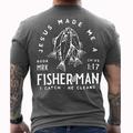 Graphic Fish Black Red Dark Gray T shirt Tee Tee Men's Graphic Cotton Blend Shirt Streetwear Classic Shirt Short Sleeve Comfortable Tee Daily Wear Vacation Summer Fashion Designer Clothing S M L XL