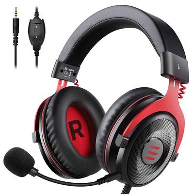 EKSA E900 Pro Virtual 7.1 Surround Sound Gaming Headset Led USB/3.5mm Wired Headphone With Noise Cancelling Mic Volume Control For Xbox PC Gamer