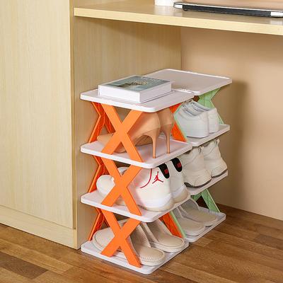 Multi-Layer Shoe Rack Storage Organizer,Simple DIY Combination Shoe Shelf Doorway Household Storage Rack Shoe Cabinet