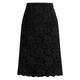 Women's Skirt Bodycon Knee-length High Waist Skirts Lace Solid Colored Street Daily Fall Winter Polyester Elegant Fashion Apricot Black Blue Purple