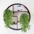 Artificial Hanging Plants Ivy Vine Hanging Artificial Plants Plastic Plants Hanging for Garden Wall Decoration Pastoral Style Wall Flower 2 branch 90cm/36" Outdoor decor Wedding Decoration