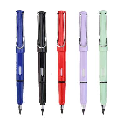 5pcs New Technology Unlimited Writing Pencil No Ink Novelty Pen Art Sketch Painting Tools Kid Gift School Supplies Stationery, Back to School Gift