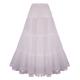 1950s Petticoat Hoop Skirt Tutu Under Skirt Crinoline Women's Princess Performance Wedding Party Petticoat