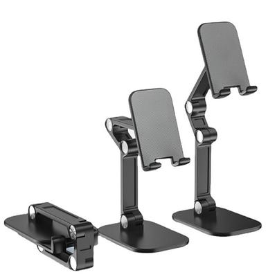 Phone Stand Cell phone tablet universal three-stage foldable lift Flexible Table Desktop Adjustable Cell Smartphone Stand