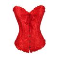 Women's Sexy Plus Size Undergarments Costume Corset Bustier for Tummy Control Push Up Wedding Party / Evening Corset Top Overbust Corsets