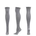 Women's Knee High Socks Home Daily Solid Color Polyester Spandex Basic Classic Warm 1 Pair