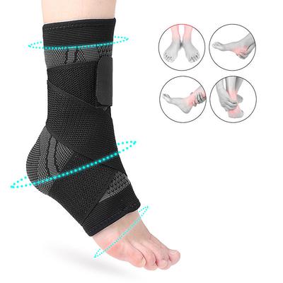 1PC Ankle Brace for Women Men - Ankle Brace for Sprained Ankle Ankle Support Brace for AchillesTendonSprainInjury Recovery Lace up Ankle Brace for Running Basketball Volleyball