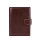 Men's Wallet Coin Purse Credit Card Holder Wallet Cowhide Office Shopping Daily Buckle Breathable Durable Solid Color Black Brown Chocolate