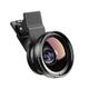 Phone Lens kit 0.45x Super Wide Angle 12.5x Macro Micro Lens HD Camera Lentes for iPhone 6S 7 Xiaomi more cellphones