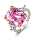 Ring Wedding Geometrical White Yellow Rosy Pink Copper Rhinestone Stylish Simple Luxury 1pc / Women's / One Earring