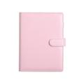 2024 New A5 Macaron Colorful PU Leather DIY Binder Notebook Notebook Cover Diary Agenda Planner Paper Cover School