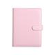 2024 New A5 Macaron Colorful PU Leather DIY Binder Notebook Notebook Cover Diary Agenda Planner Paper Cover School