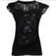 Retro Vintage Punk Gothic T-shirt Halloween Costumes Skeleton / Skull Women's Lace Masquerade Party / Evening T-shirt