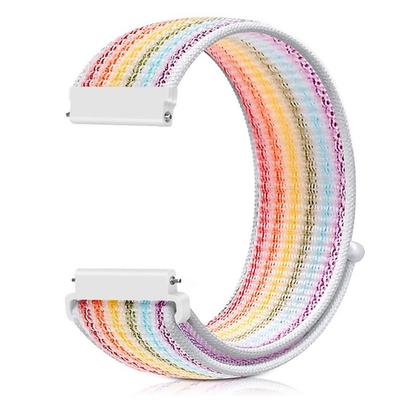 Watch Band for Fitbit Versa 2 / Versa Lite / Versa SE / Versa Fabric Nylon Replacement Strap Soft Breathable Sport Loop Wristband