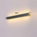 LED Wall Lights Long Strip Modern Indoor Metal Wall Lamps Mirror lighting Wall Sconces Warm Cold White 3000/6000K 1500lm Acrylic Bedroom Wall Sconces