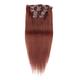 Clip In Hair Extensions Remy Human Hair Clip On Hair Extensions 7 Pcs 100 g Pack Straight Blonde 14-24 inch Hair Extensions