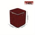 Houndstooth Storage Box, Large Capacity Quilt Packing Cube, Toys Clothes Organizer For Packing Moving