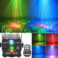 Party Lights DJ Disco Lights Multi Pattern Voice Activated Laser Lights Flash Stage Light Projector for Home Indoor and Outdoor Party Birthday Decorations Club Dance Wedding Karaoke Holiday Gifts